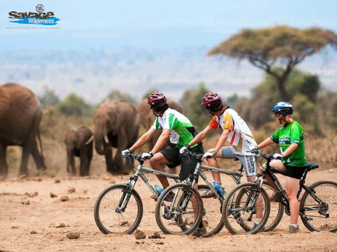 Kayaking in Kenya