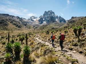 Exploring Mount Kenya's Sirimon and Chogoria Hiking Routes